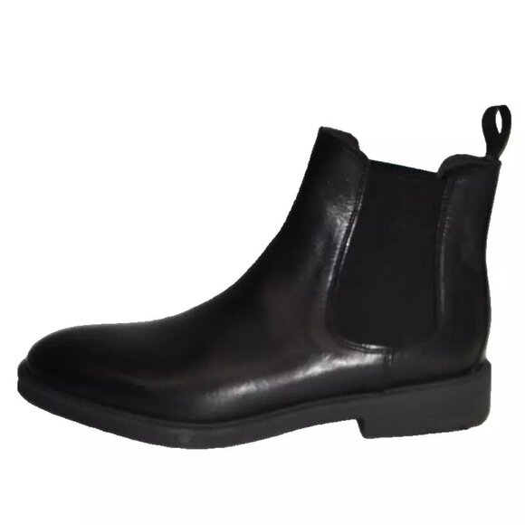 New! To Boot New York Wilford Chelsea Boot Black Size 11.5 US Leather DD411